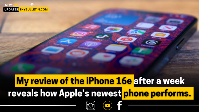  My review of the iPhone 16e after a week reveals how Apple’s newest phone performs.