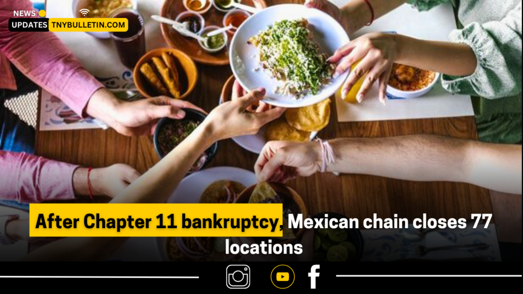 Mexican Chain Chapter 11 Closures