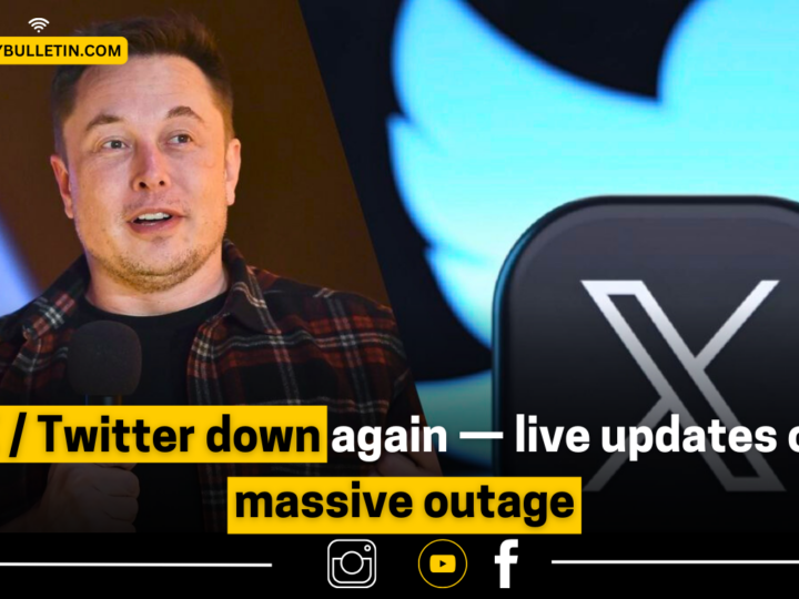 X / Twitter Down Again — Live Updates on Massive Outage