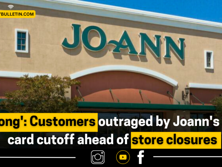 “Customers Outraged as Joann’s Cuts Gift Cards Before Store Closures | Retail News”