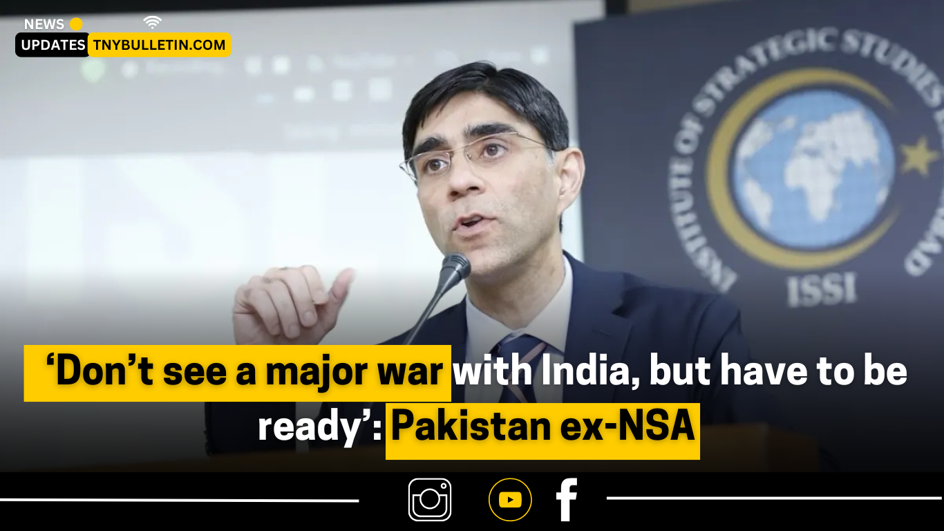 ‘Don’t See a Major War with India, but Have to Be Ready’: Pakistan Ex-NSA’s Strategic Outlook