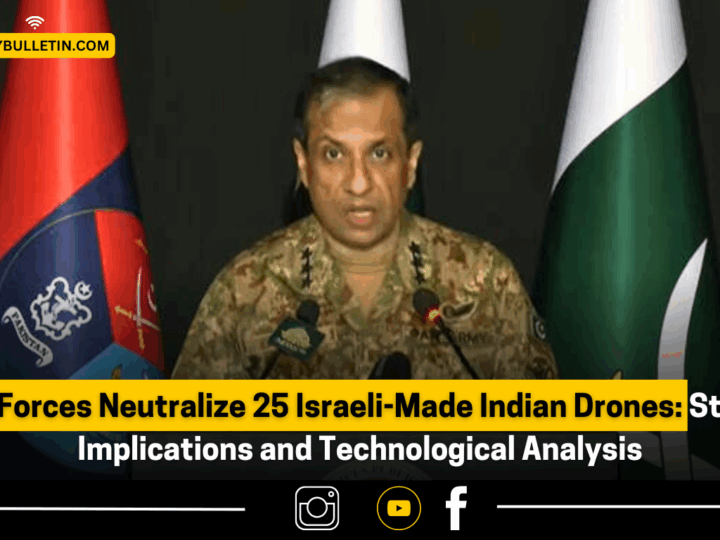 Armed Forces Neutralize 25 Israeli-Made Indian Drones: Strategic Implications and Technological Analysis