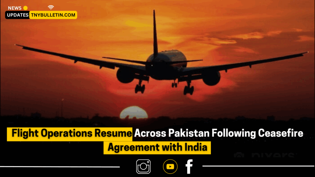 Pakistan flight operations restore India ceasefire