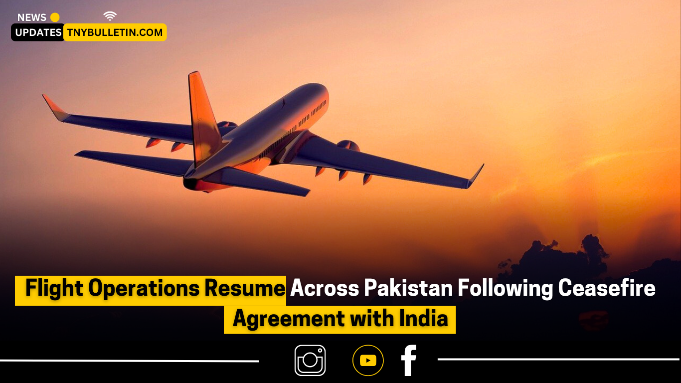 Flight Operations Resume Across Pakistan Following Ceasefire Agreement with India