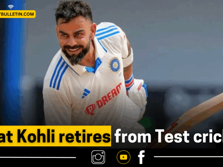 Virat Kohli retires from Test cricket in 2025