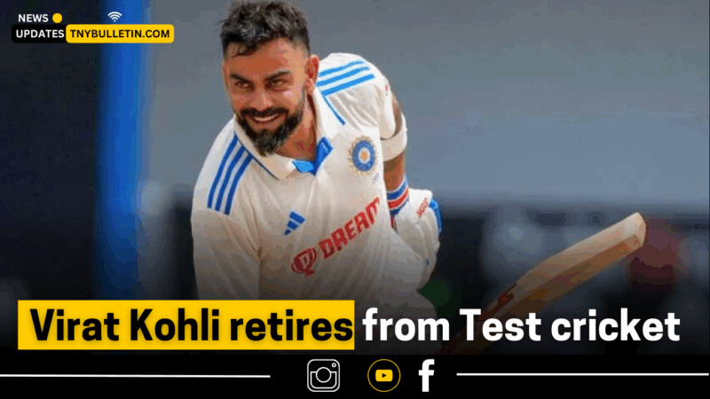 Virat Kohli retires from Test cricket in 2025