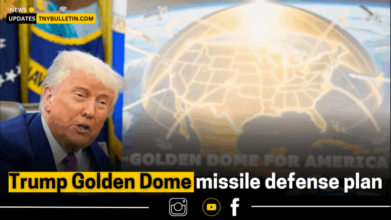 Trump’s Golden Dome missile defense plan