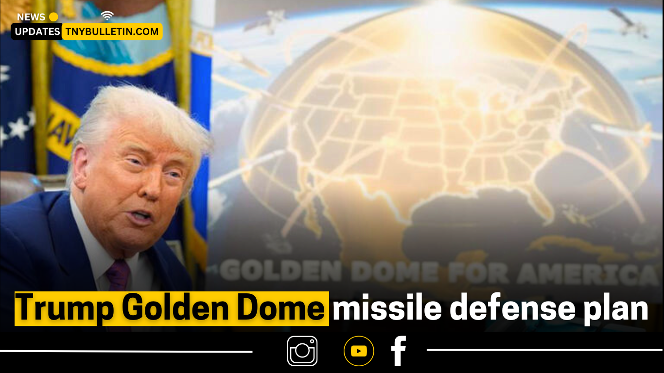 Trump’s Golden Dome missile defense plan